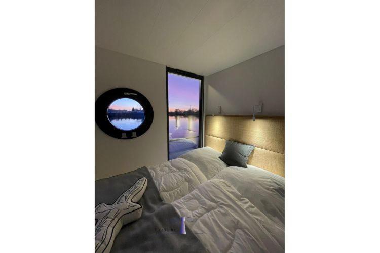 Hausboot Fjord Haven Mit Biosauna In Μπαρθ Εξωτερικό φωτογραφία
